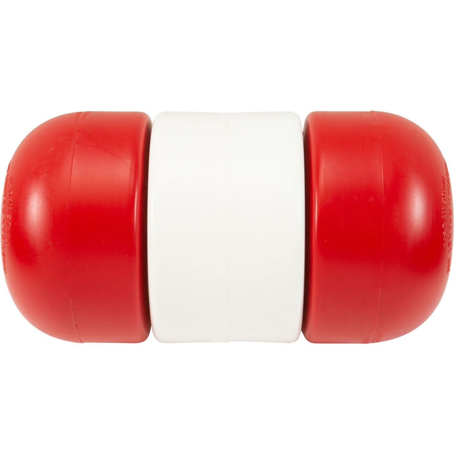 Pool Float, Handi-Lock, 5" x 9", 3/4" Rope, Red/White/Red