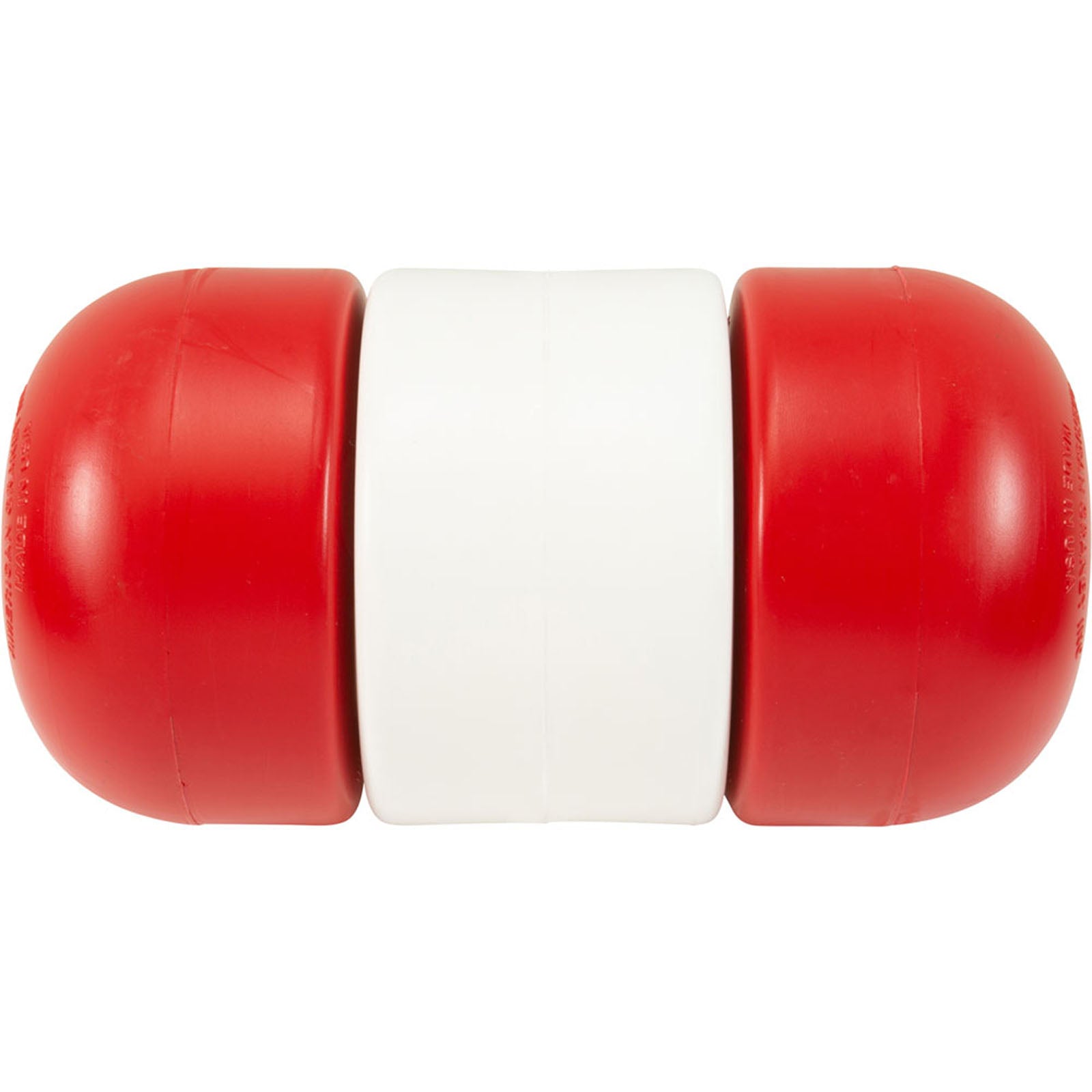 Pool Float, Handi-Lock, 5" x 9", 3/4" Rope, Red/White/Red