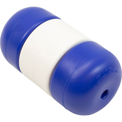 Pool Float, Handi-Lock, 5" X 9", 1/2" Rope, Blue/White/Blue