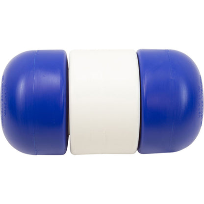 Pool Float, Handi-Lock, 5" X 9", 1/2" Rope, Blue/White/Blue