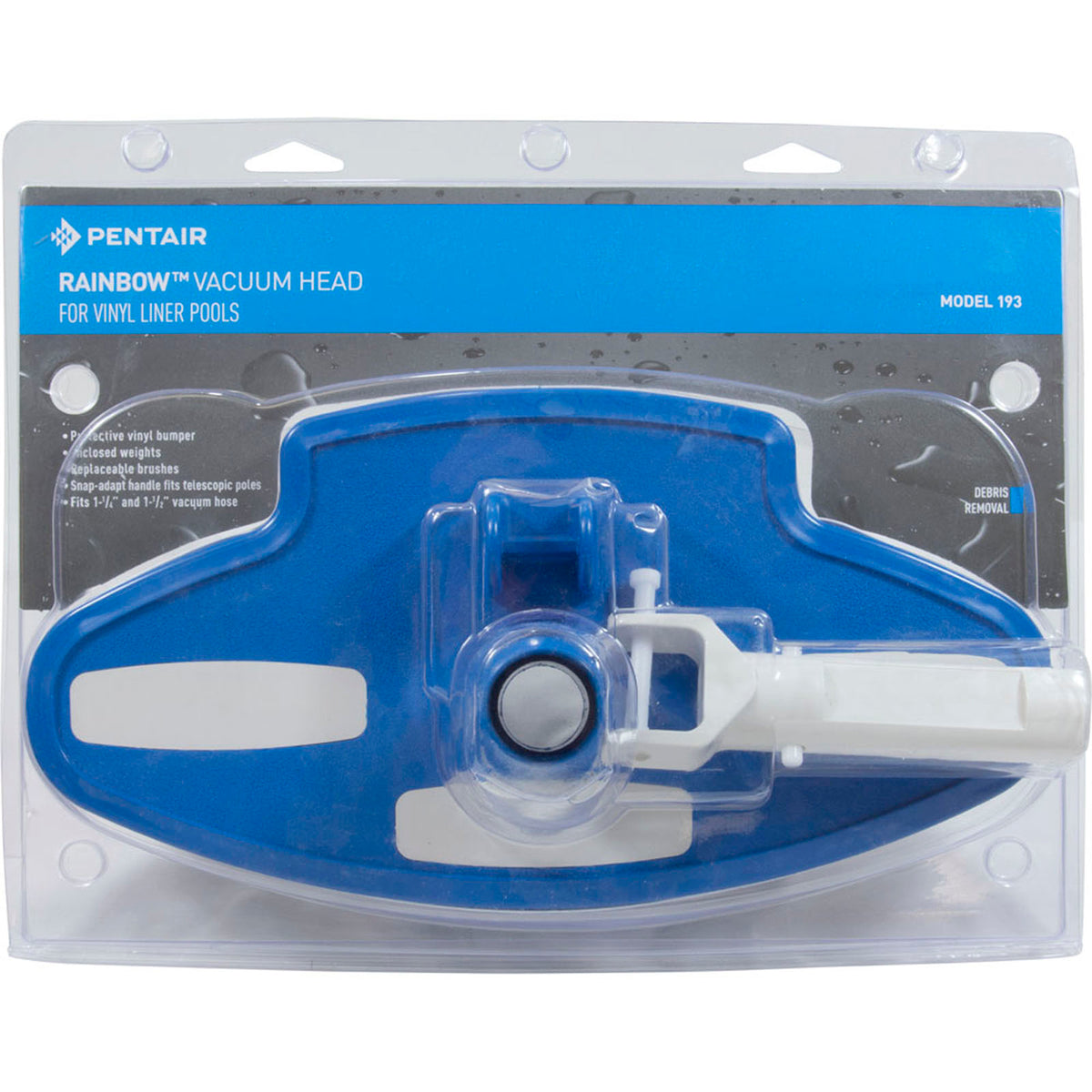 Vacuum, Pentair Rainbow Model 193, Vinyl Liner