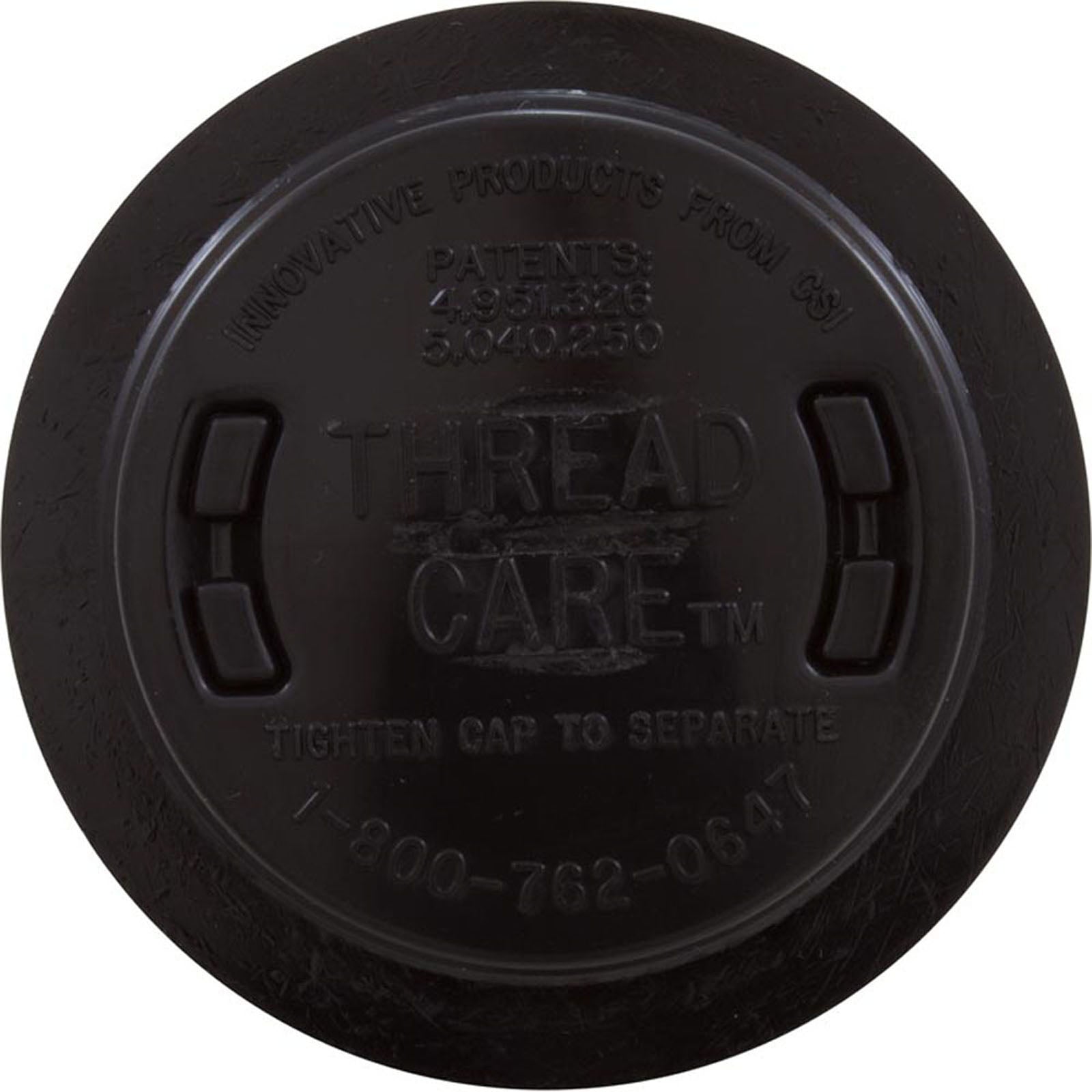 Return Fitting/Inlet, Zodiac ThreadCare, 1.5" and 1", Black