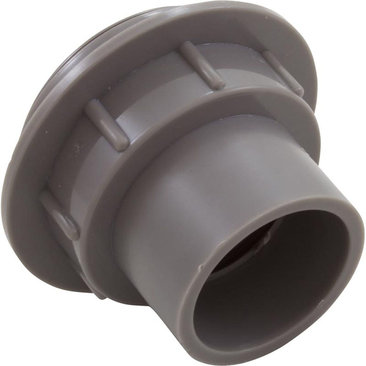 Return Fitting/Inlet, Zodiac ThreadCare, 1.5" and 1", Lt Gry