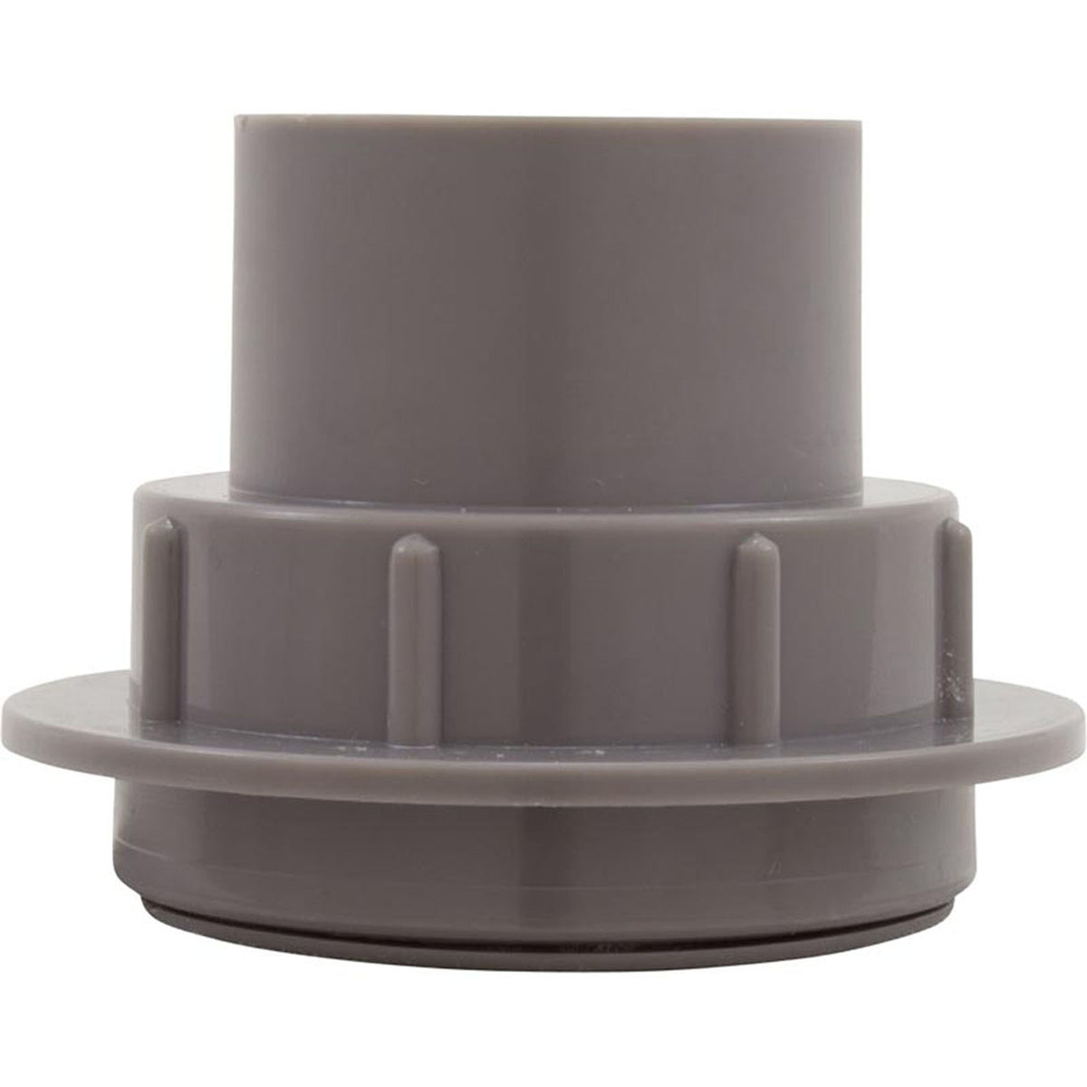 Return Fitting/Inlet, Zodiac ThreadCare, 1.5" and 1", Lt Gry