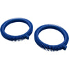 Blue Front Tires for "The Pool Cleaner" Fiberglass or Vinyl Liner Pools | 2-Pack Replacement | Fits Hayward Poolvergnuegen 2x & 4x | 896584000-075