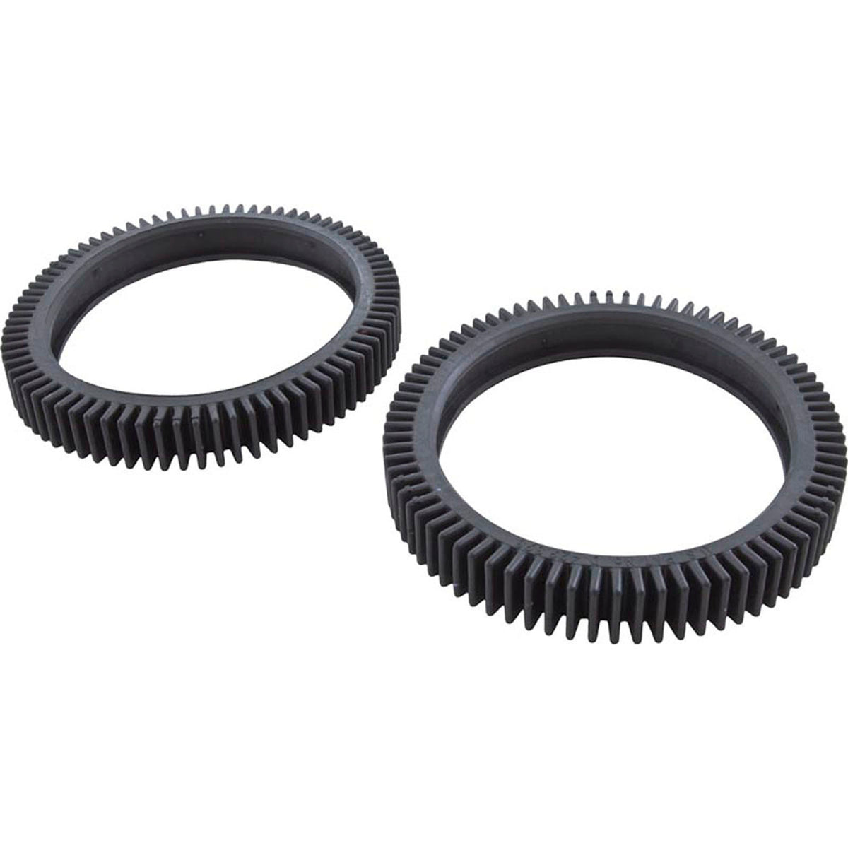 Replacement Back Tires for "The Pool Cleaner" 2x & 4x Suction Models | Standard Black Rear Tires (Set of 2) | Part # 896584000-56