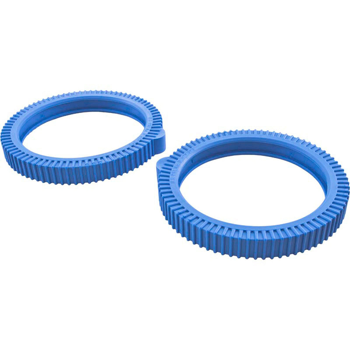Blue Front Tires for "The Pool Cleaner" Tile Surfaces | 2-Pack Replacement | Fits Hayward Poolvergnuegen 2x & 4x | 896584000-938