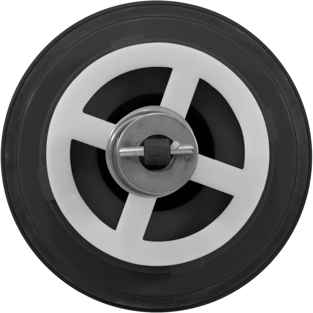 Cleaning Head, A & A Manufacturing Style I, Hi-Flow, Black