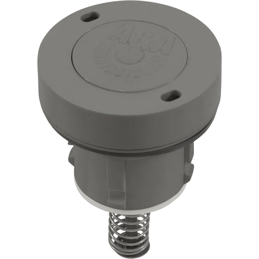 Cleaning Head, A & A Manufacturing Style I, Hi-Flow, Gray