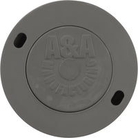 Cleaning Head, A & A Manufacturing Style I, Hi-Flow, Gray