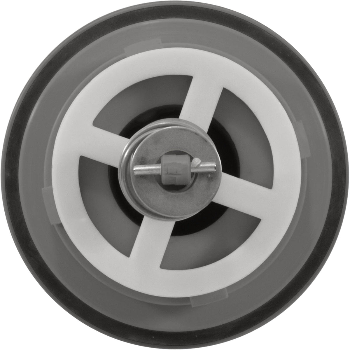 Cleaning Head, A & A Manufacturing Style I, Hi-Flow, Gray