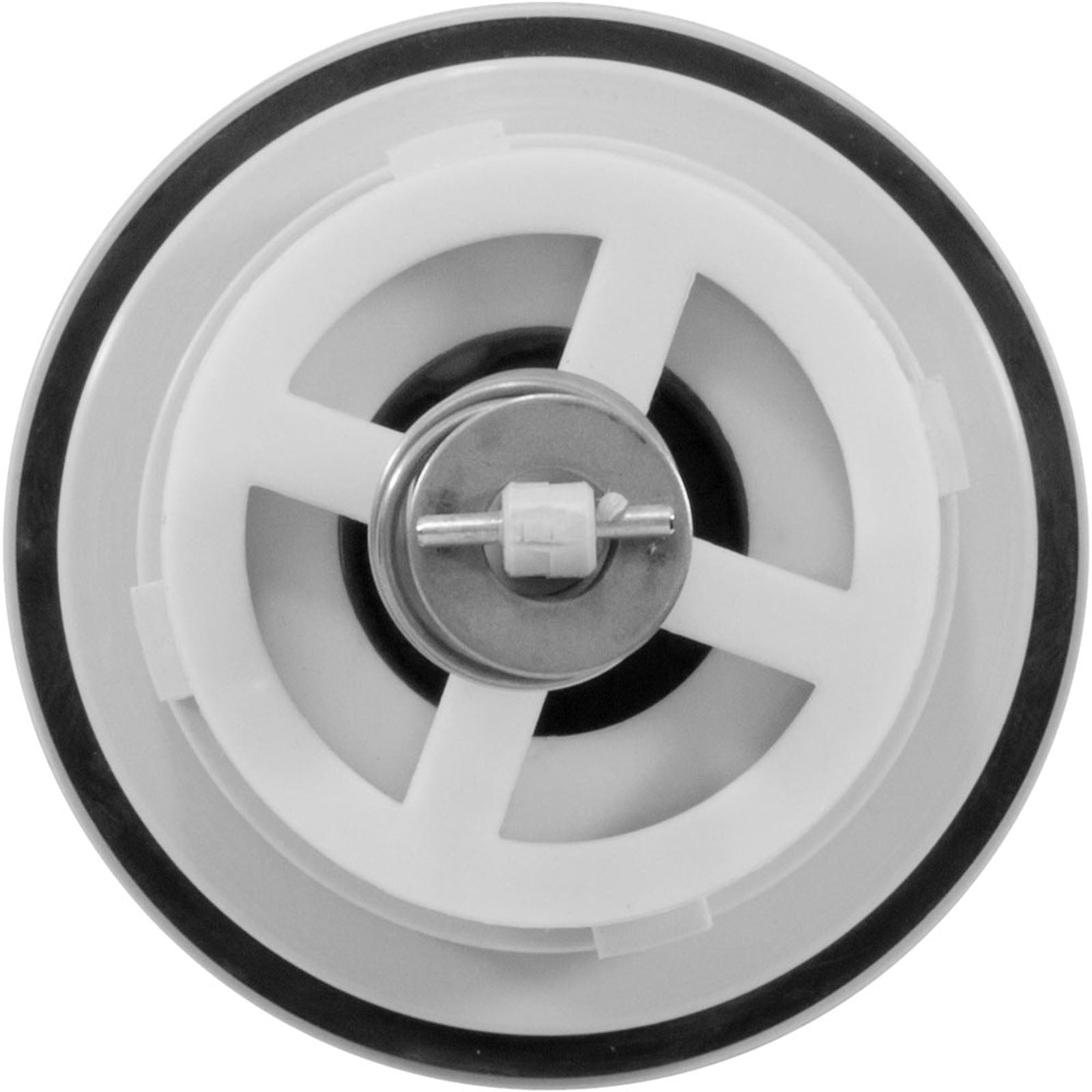 Cleaning Head, A & A Manufacturing Style I, Hi-Flow, White