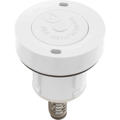 Cleaning Head, A & A Manufacturing Style I, Low-Flow, White