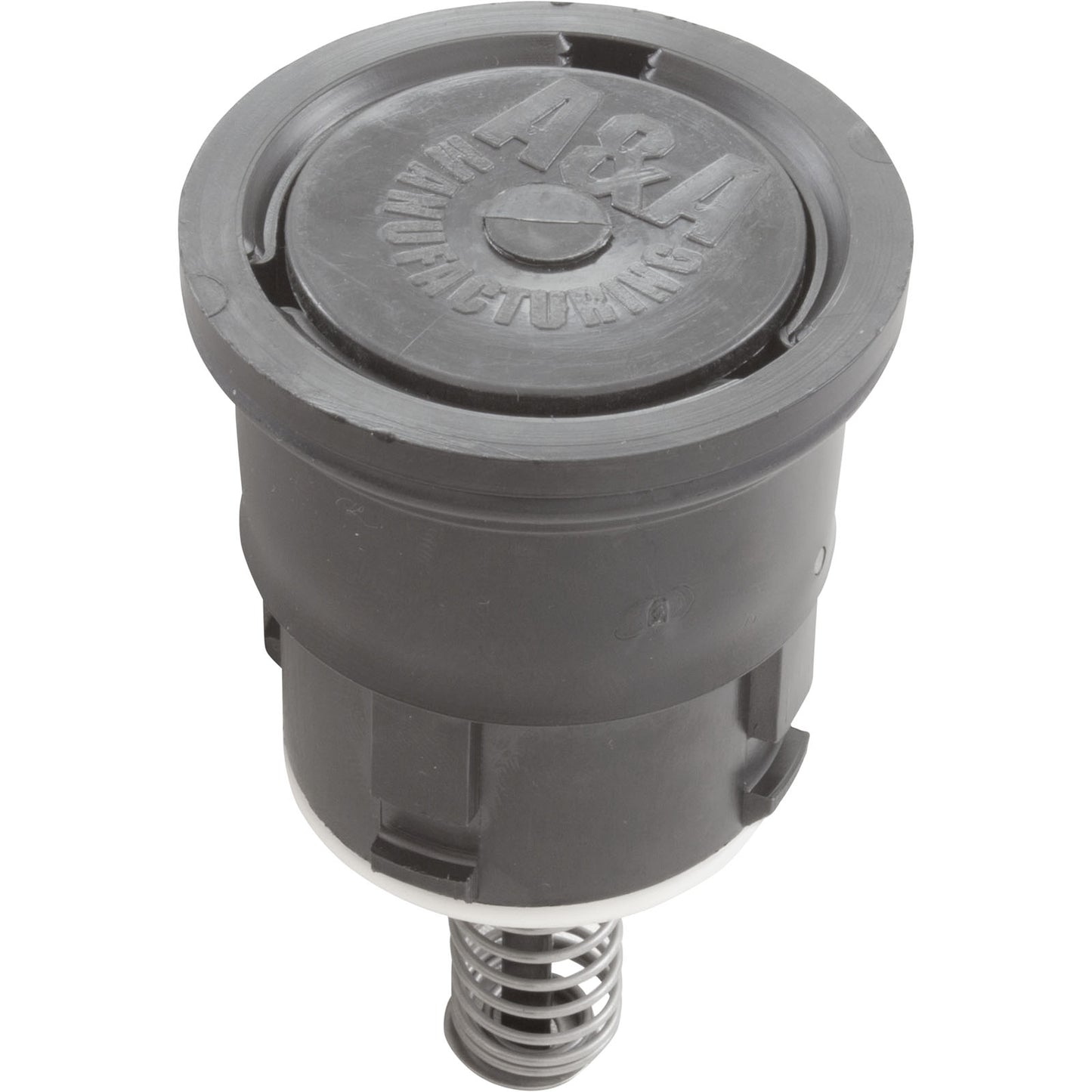 Cabezal de limpieza, estilo de fabricación A &amp; A II, alto flujo, gris