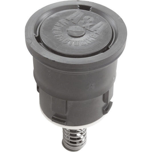 Tête de nettoyage, A &amp; A Manufacturing Style II, Hi-Flow, gris