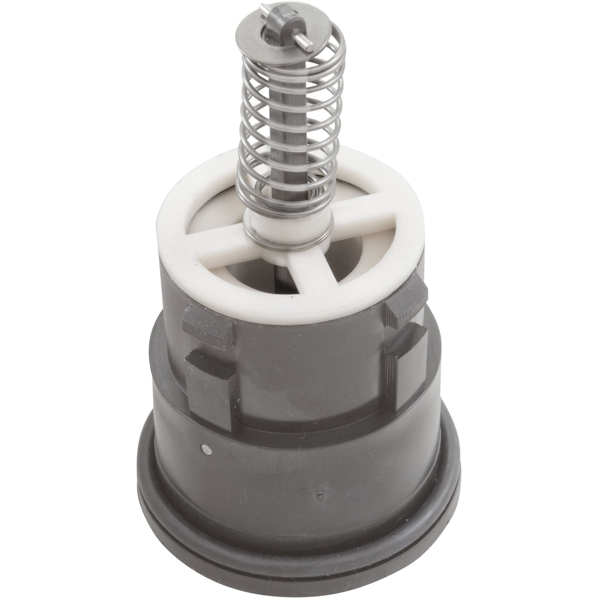 Cleaning Head, A & A Manufacturing Style II, Hi-Flow, Gray