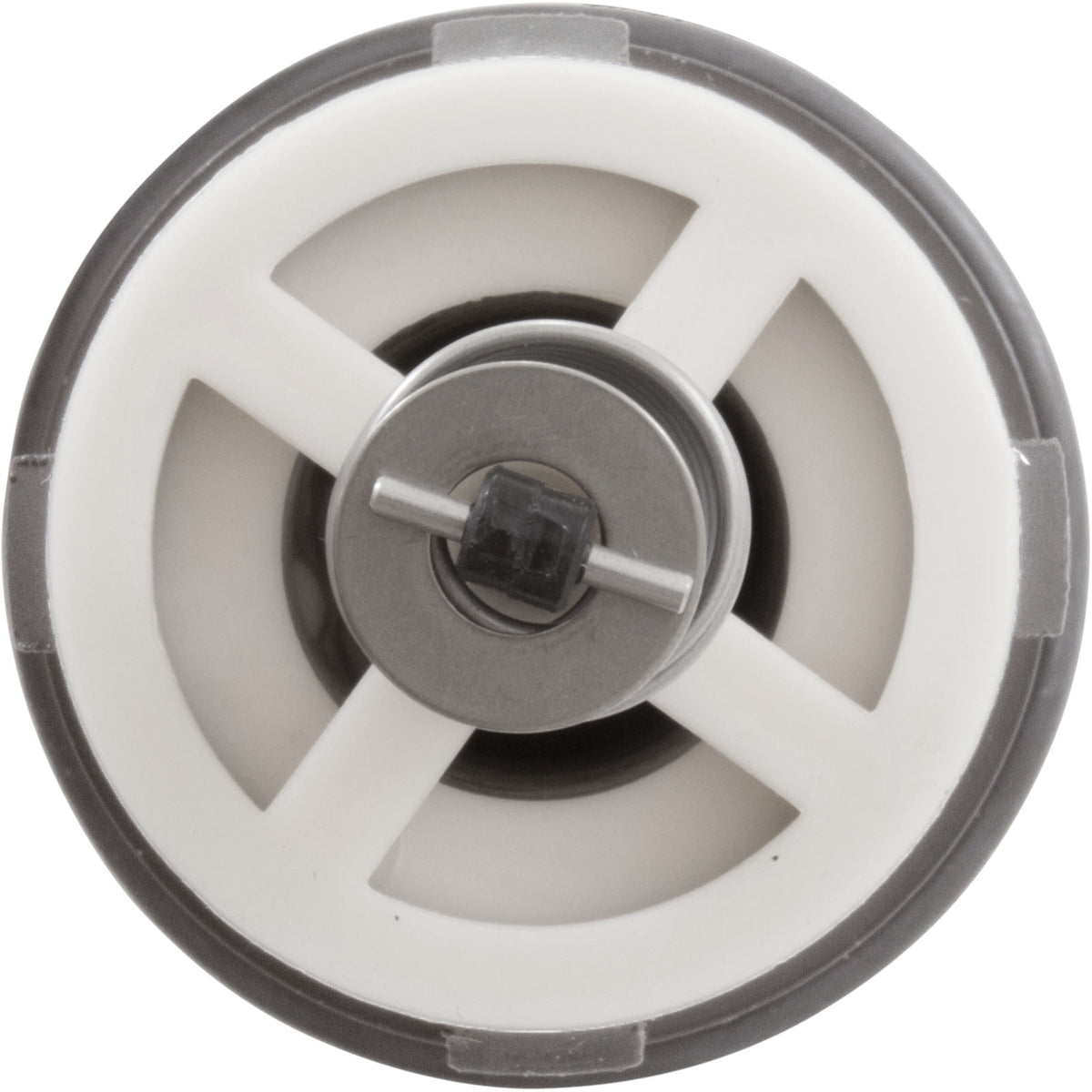 Cleaning Head, A & A Manufacturing Style II, Hi-Flow, Gray