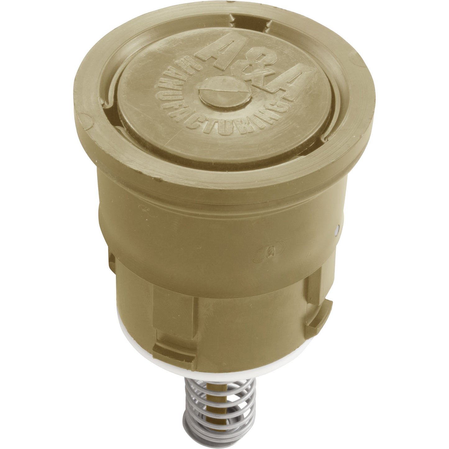 Tête de nettoyage, A &amp; A Style II, Hi-Flow, Pebble Gold