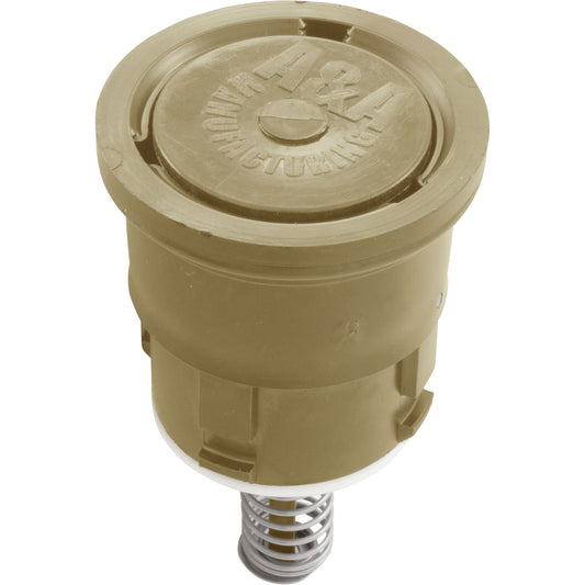 Cabezal de limpieza, estilo A y A II, alto flujo, Pebble Gold