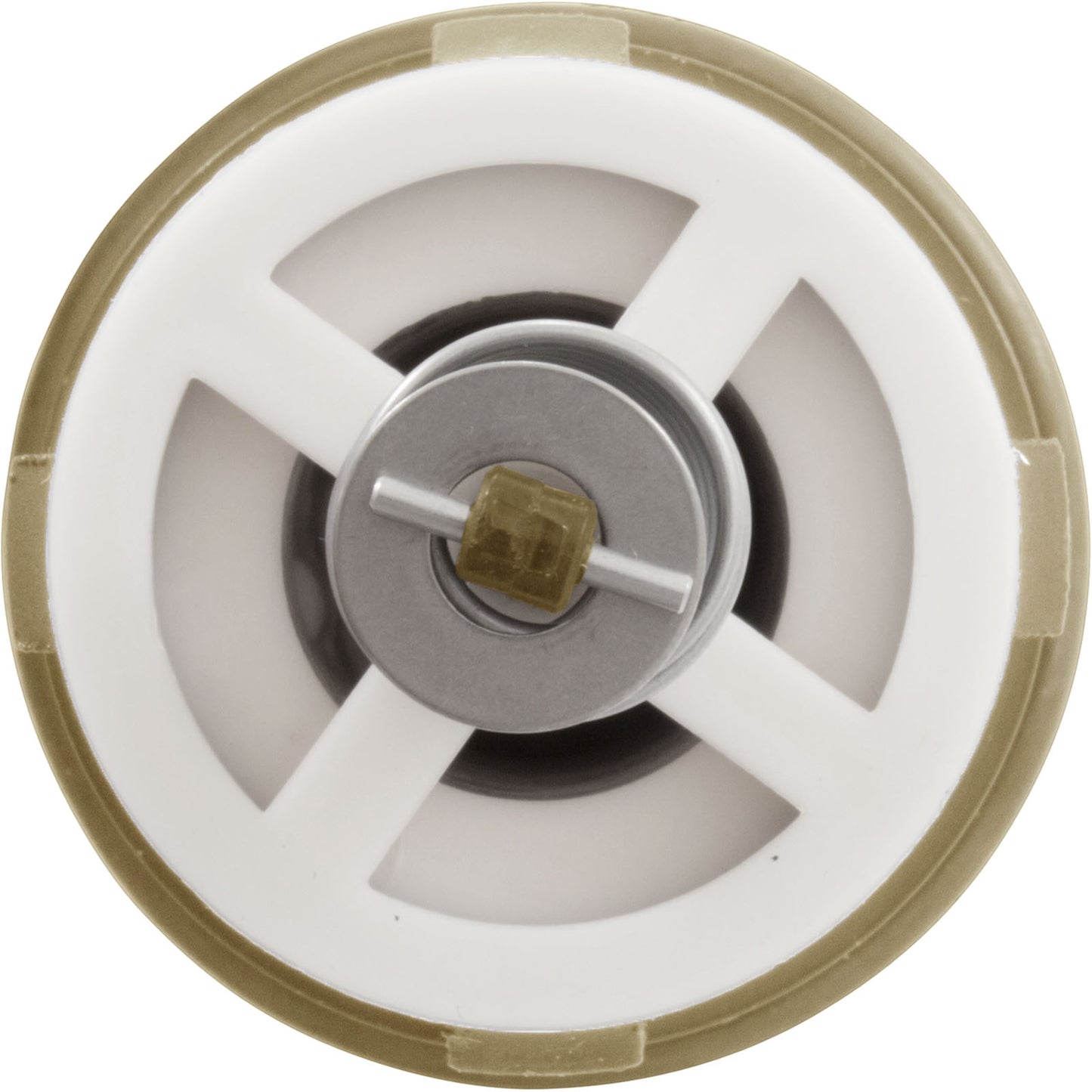 Tête de nettoyage, A &amp; A Style II, Hi-Flow, Pebble Gold