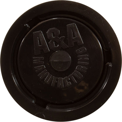 Cleaning Head, A&A Manufacturing Style II, Low-Flow, Black