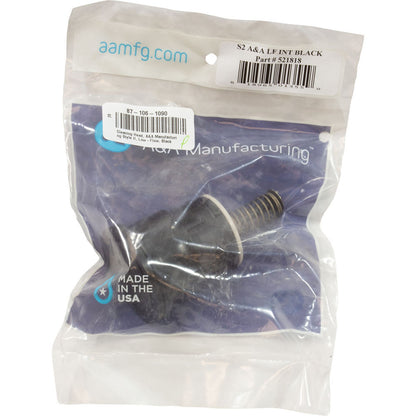 Cleaning Head, A&A Manufacturing Style II, Low-Flow, Black