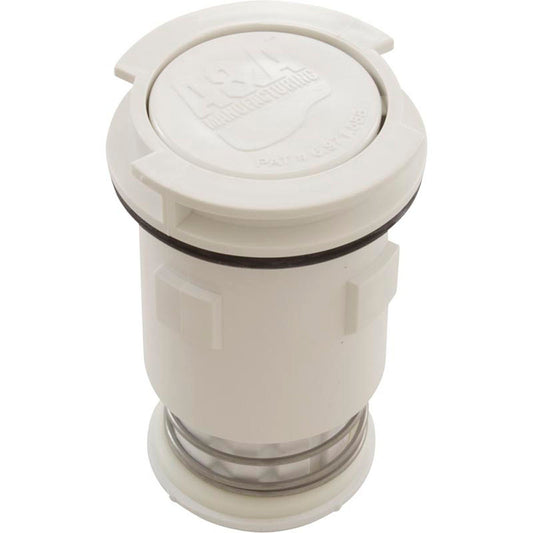 Cabezal de limpieza, A &amp; A Gamma IV, flujo ajustable, blanco