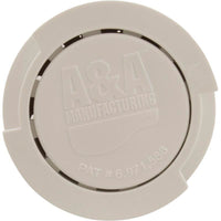 Cleaning Head, A & A Gamma IV, Adj-Flow, White