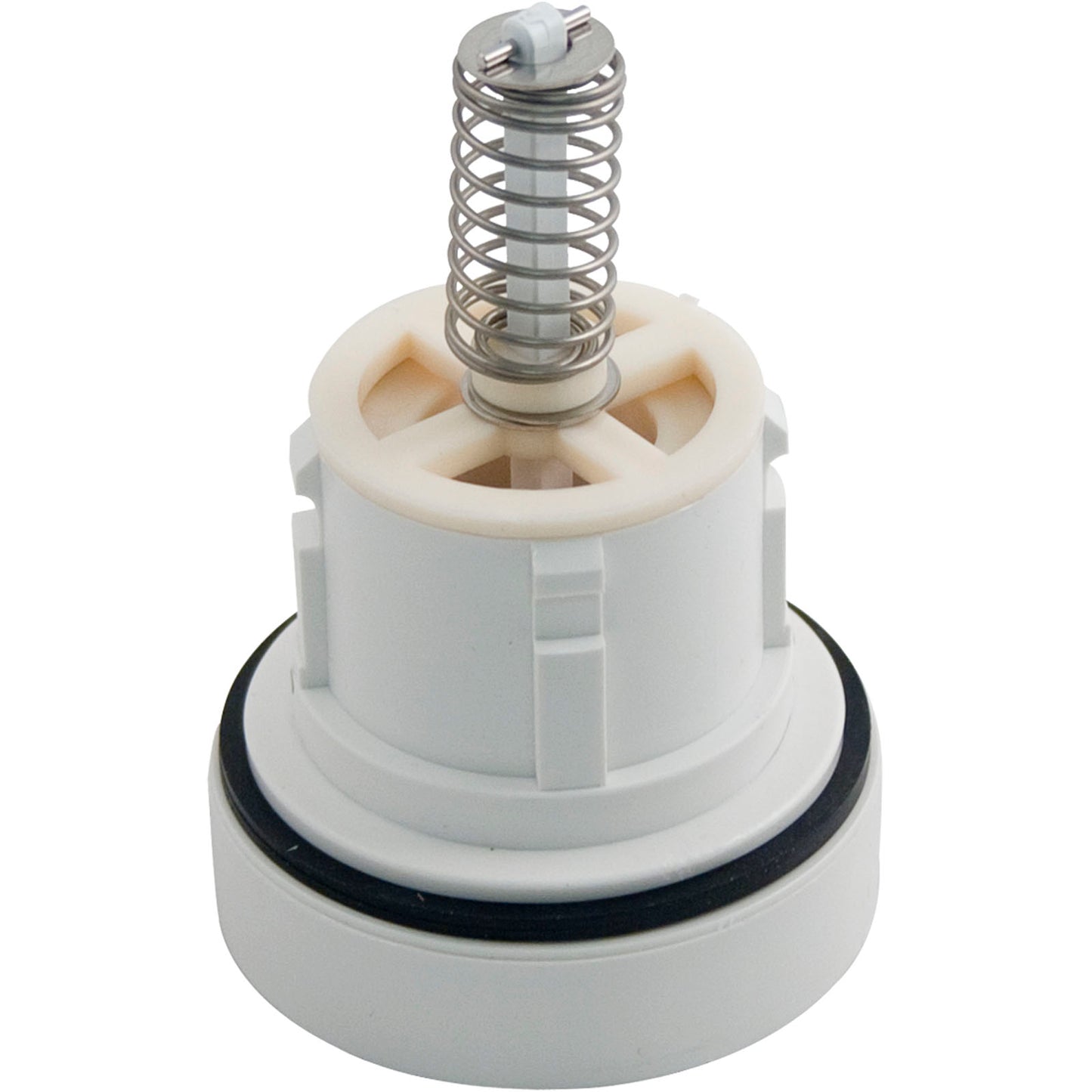 Adapter, A & A TurboClean to QuikClean, w/9/16" Orifice, Wht