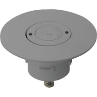 Adapter, A&A TurboClean to QuikClean, w/9/16" Orifice, Gray