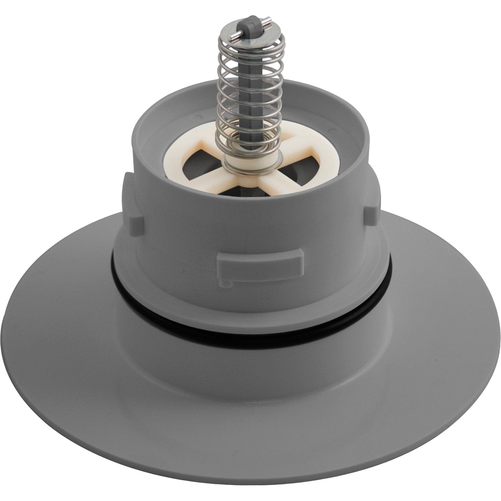 Adapter, A&A TurboClean to QuikClean, w/9/16" Orifice, Gray