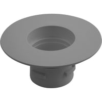 Adapter, A&A TurboClean to QuikClean, w/9/16" Orifice, Gray