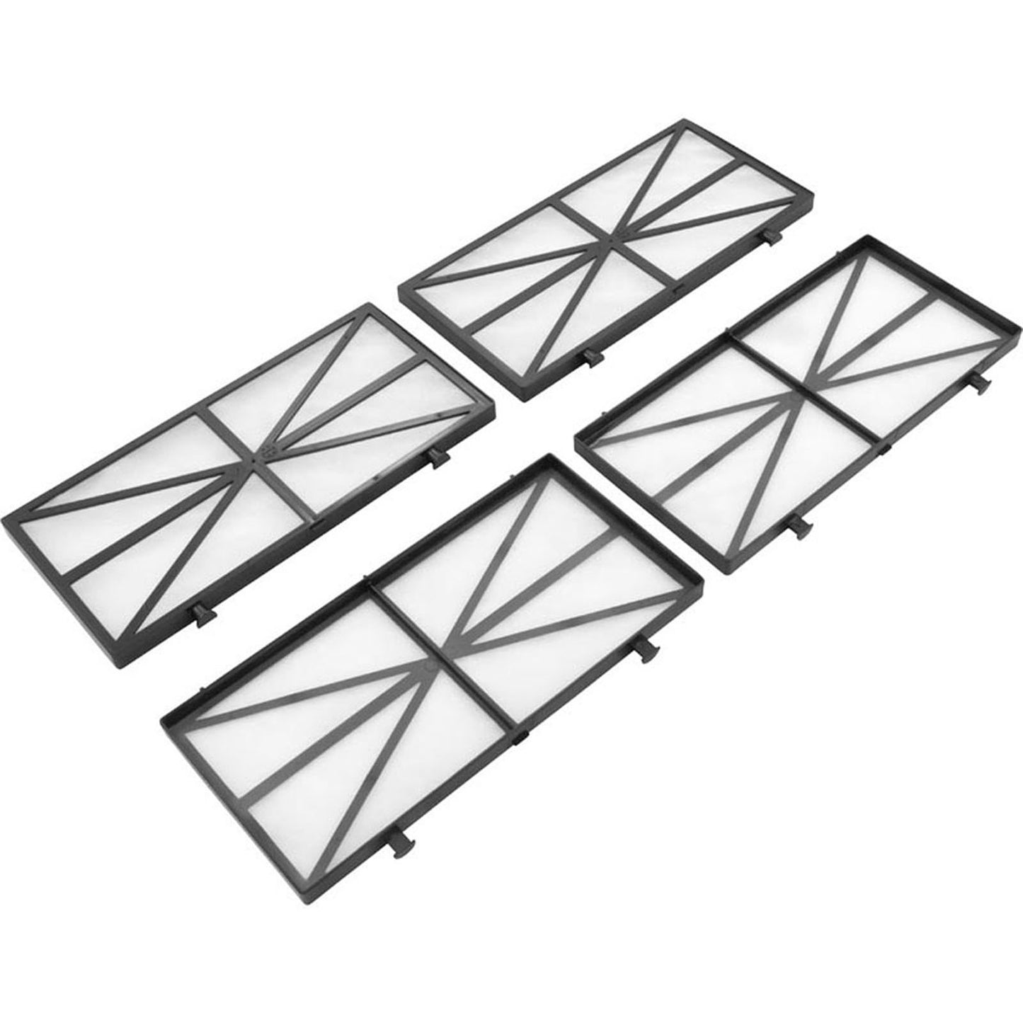 Cartouche à ressort, Maytronics Dolphin, panneaux filtrants Lg, Qté 4