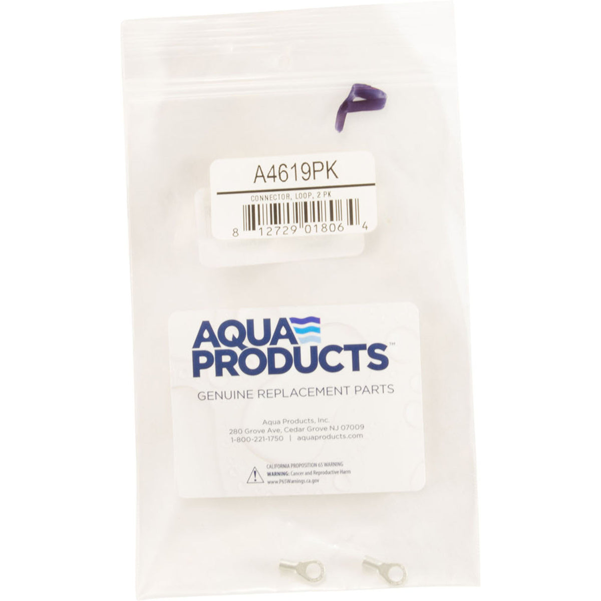 Loop Connector, Aqua Products Cleaners