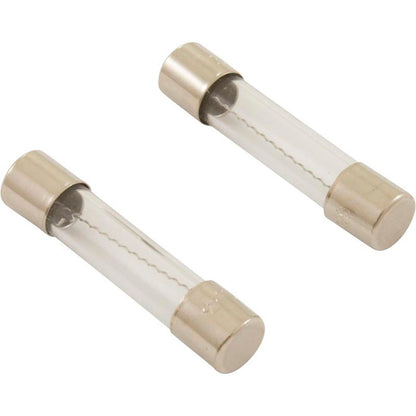 Fusible, Aqua Products, 3AG, 250 V, 2,5 A, 6,35 mm x 31,75 mm, 6S, paquete de 2