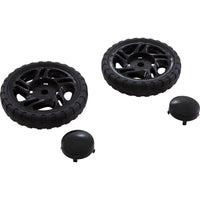 Wheel Assembly, Aqua Products, 2670BK Drilled