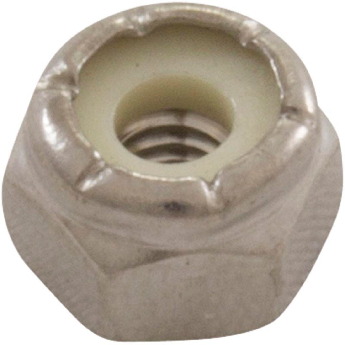 Nylon Lock Nut, Aqua Products, Stainless Steel