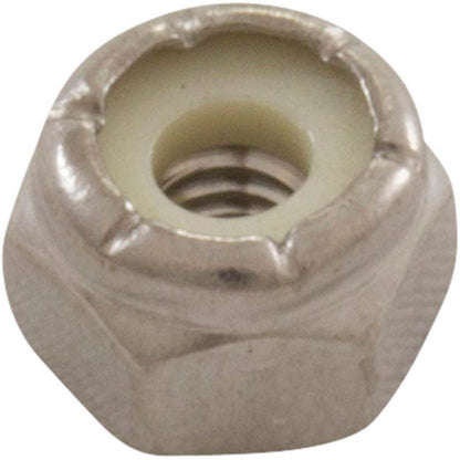 Nylon Lock Nut, Aqua Products, Stainless Steel