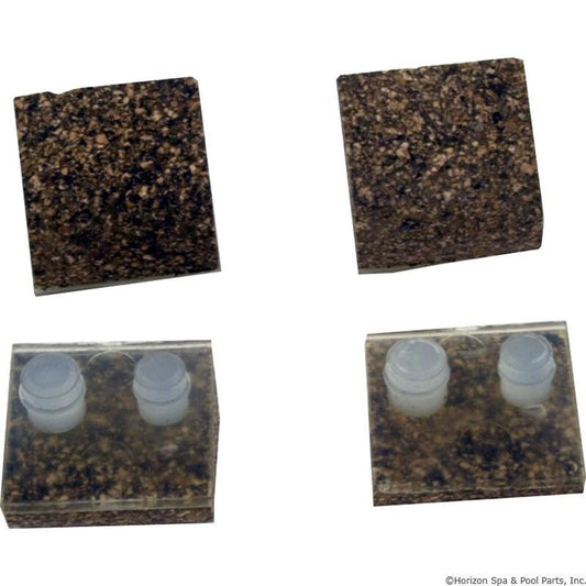 Kit de sabots pour aspirateurs de piscine/AquaDroid Hayward, qté 4