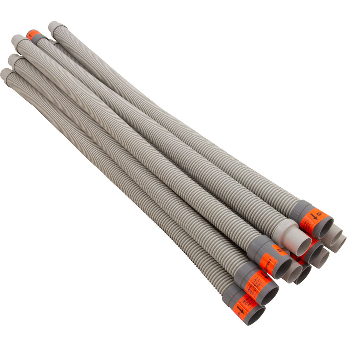 Leader Hose, Hayward Pool Vac/Navigator, Gray, Quantity 12