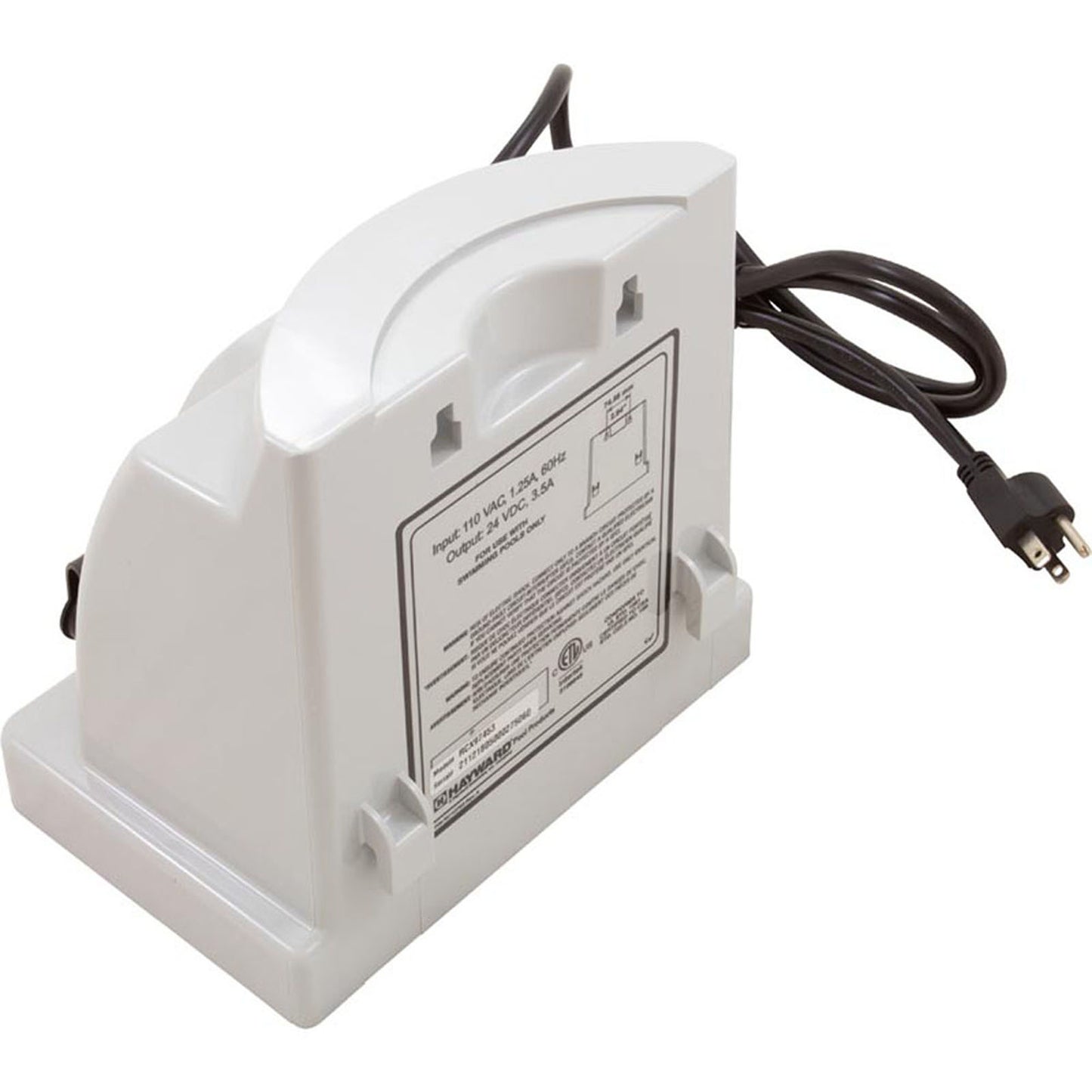 Fuente de alimentación Hayward SharkVAC/XL/TigerShark, 115 V, con cable de 1,5 m