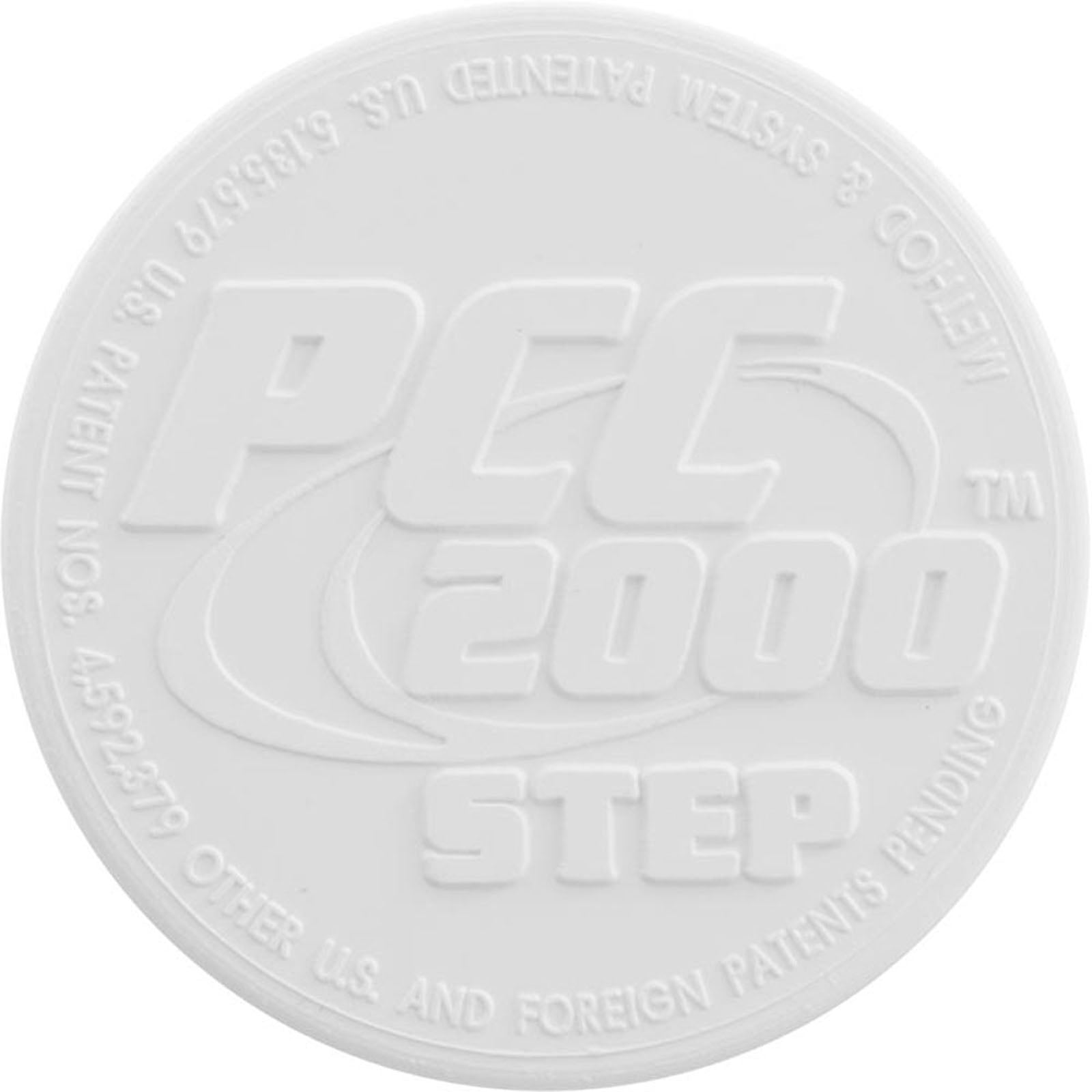 Caps, Paramount PCC 2000 Step Nzl, 1/4", 3/8", 5/8", Wht, Qty 3