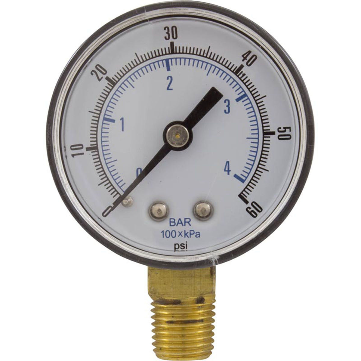 Pressure Gauge, Paramount Water Valve