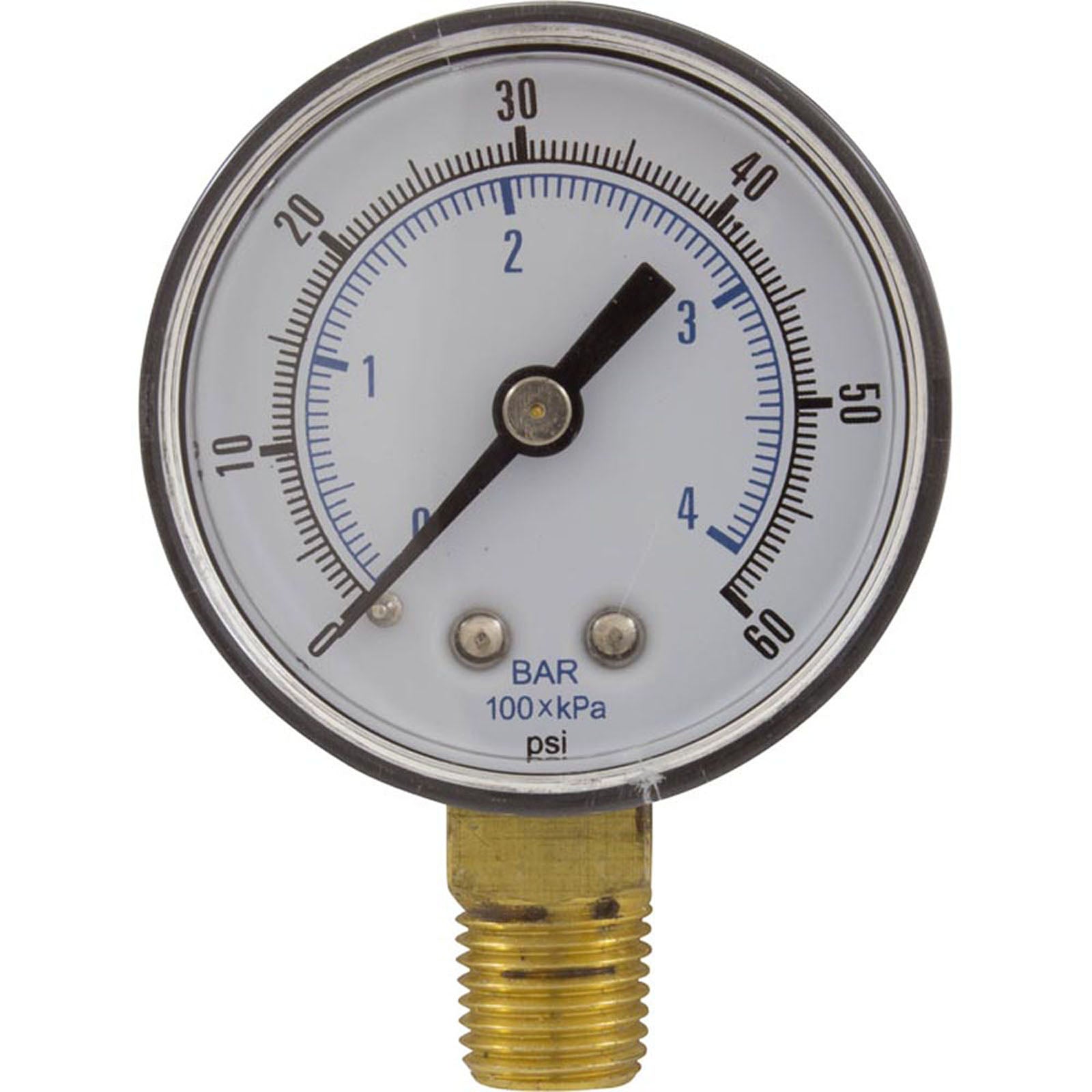 Pressure Gauge, Paramount Water Valve