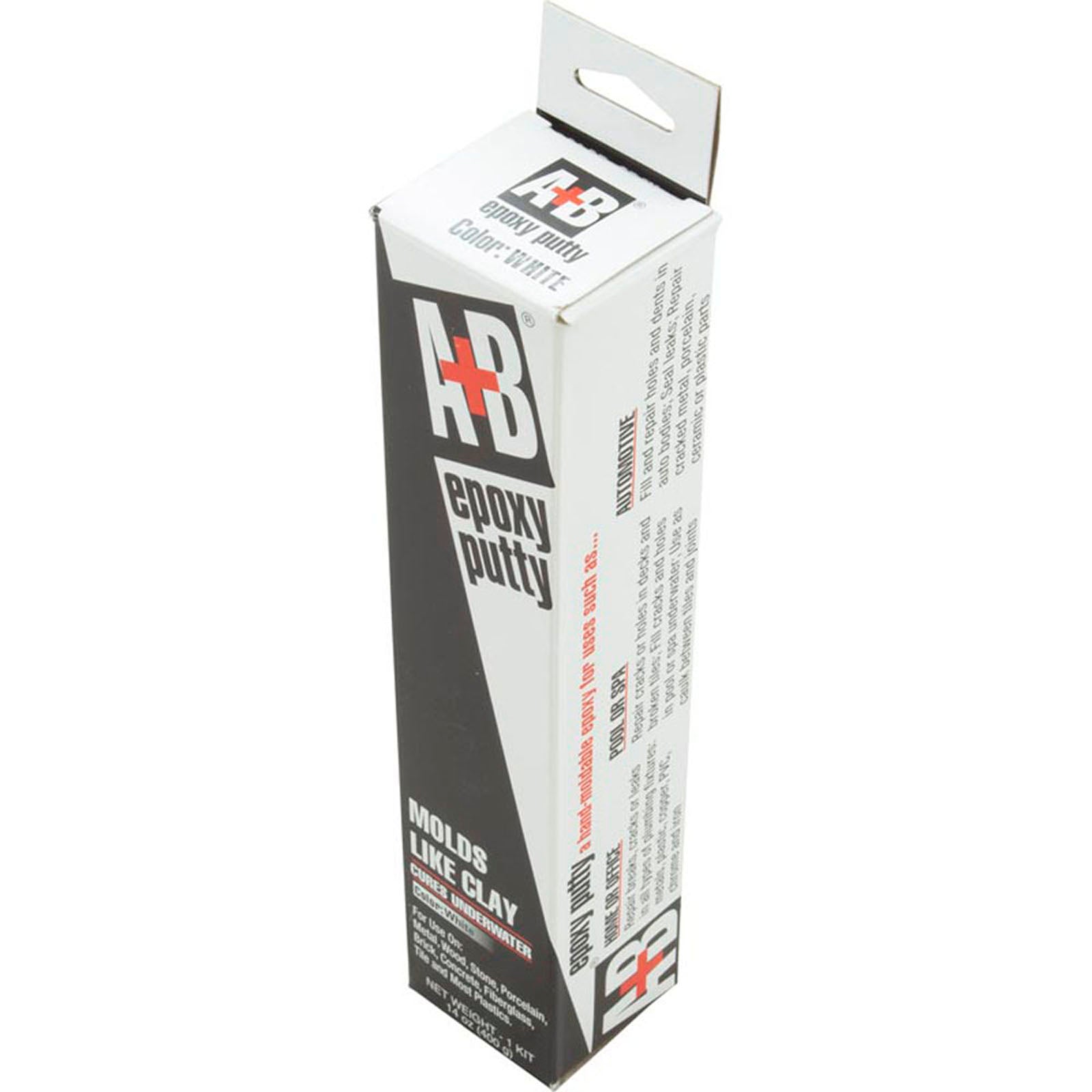 A+B Epoxy Putty, 14oz, White