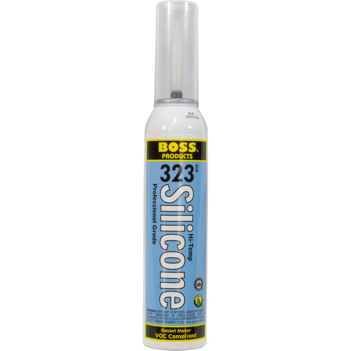 Silicone, Boss Hi-temp Gasket maker, 8oz, Can, Blue