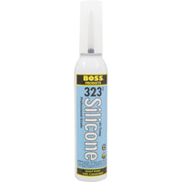 Silicone, Boss 323 Hi-Temp Gasket Maker, 8 oz. Can, Blue