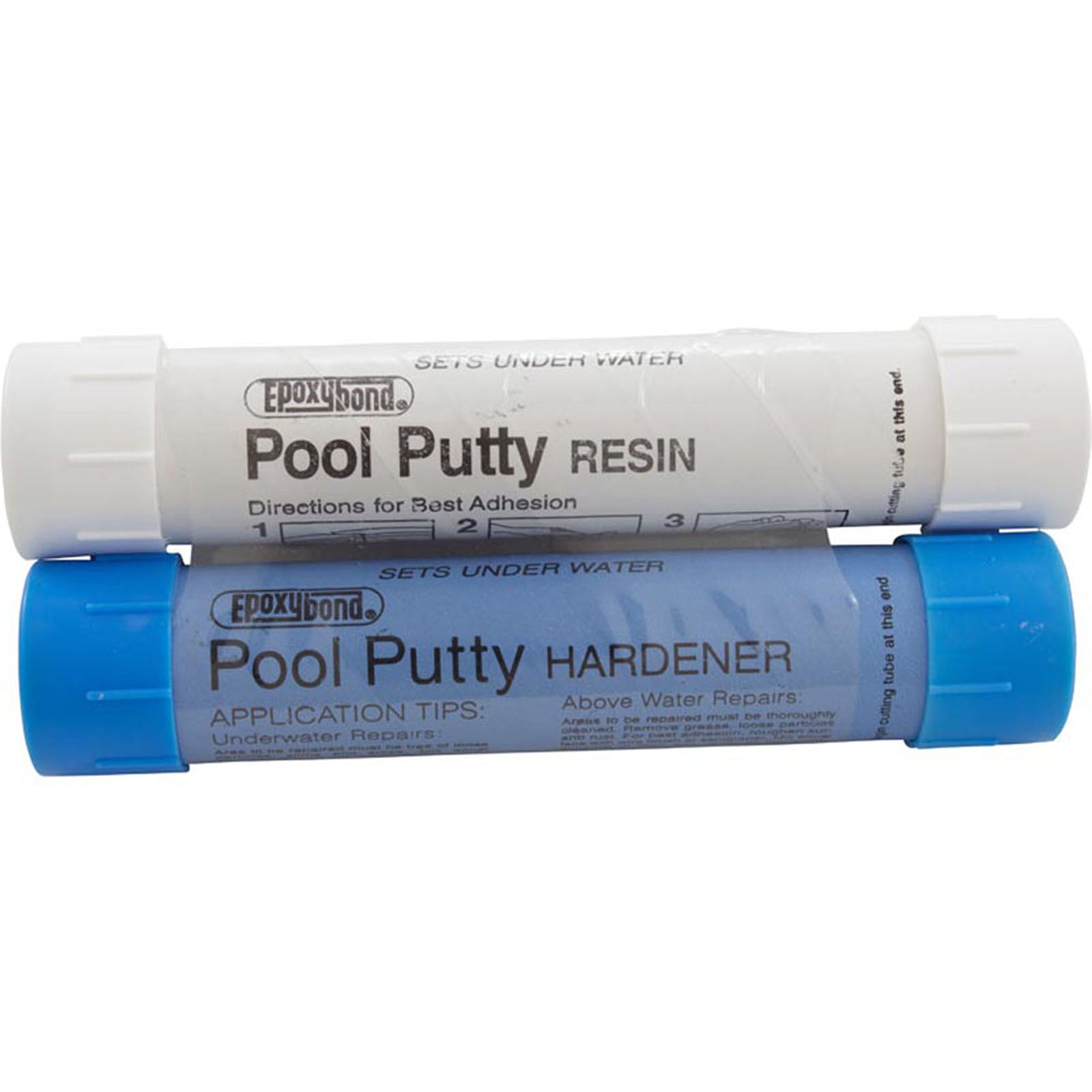 Epoxybond Pool Putty, Atlas Minerals, White, Set of 2