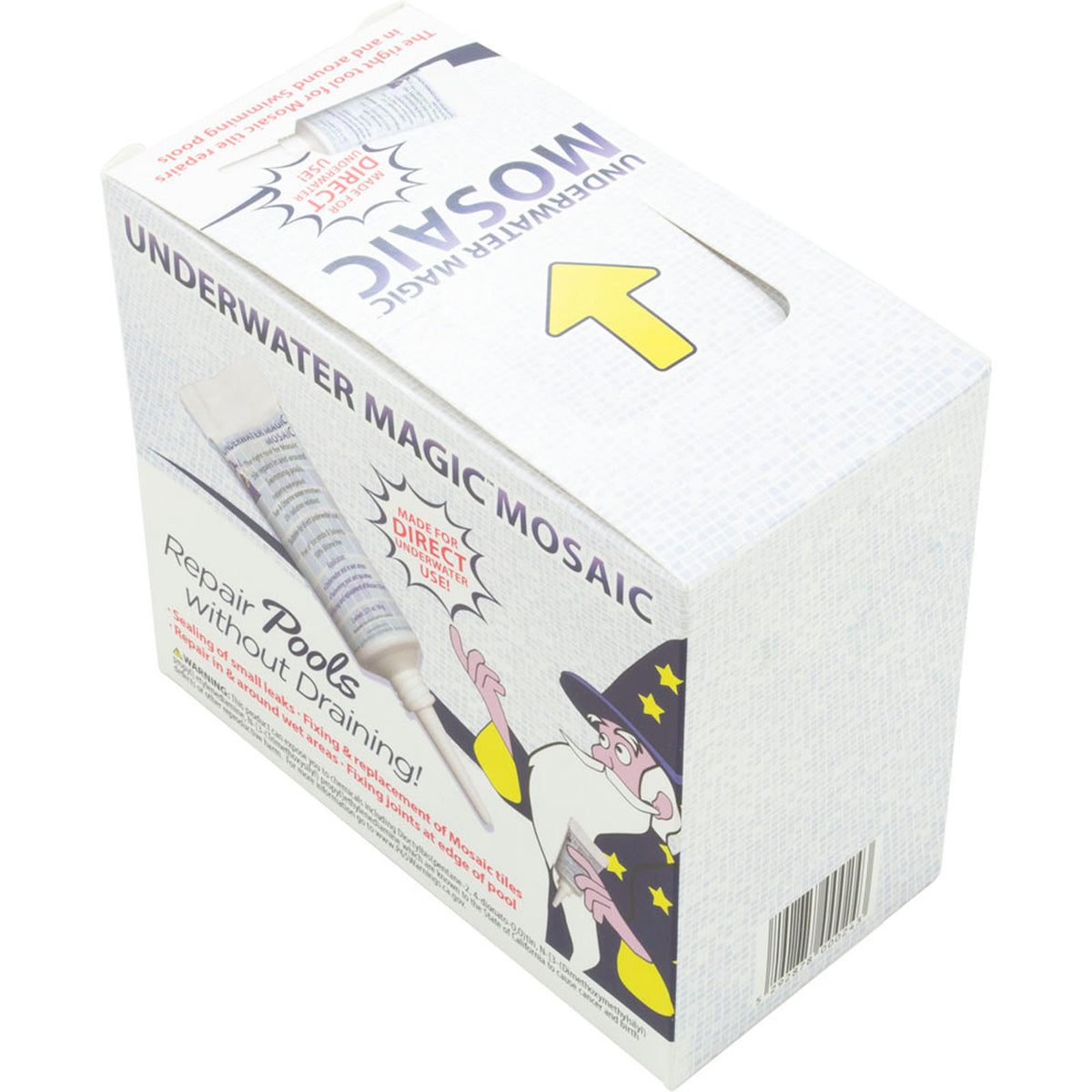 Sealant, Underwater Magic Mosaic, 2.1 oz Tube, 8ct, White