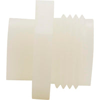 Adapter, A&M, 3/4" Male ght x 1/4" fpt, Nylon